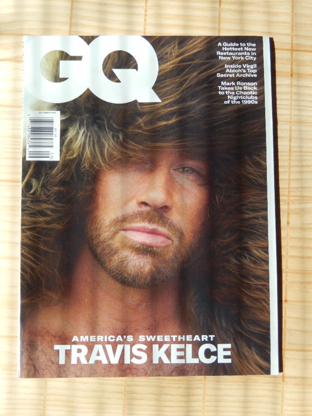 Travis Kelce of NFL's Kansas City Chiefs GQ Magazine (September 2025)